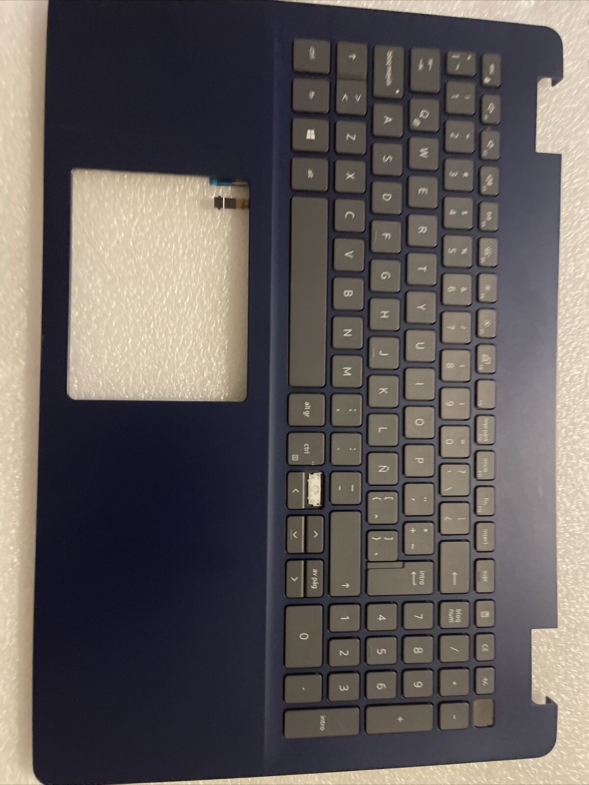 Dell Inspiron 5593 Palmrest Backlit Spanish Keyboard 33T1Y 6RWC0 H1P7 Mising key