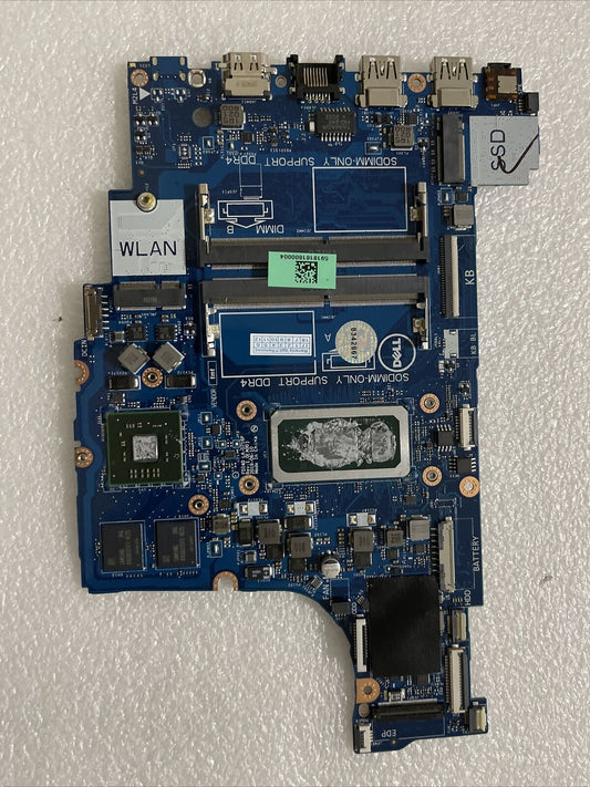 GENUINE DELL VOSTRO 3590 MOTHERBOARD INTEL i7 10510U 4.9GHz RADEON 2GB R1CJX B6