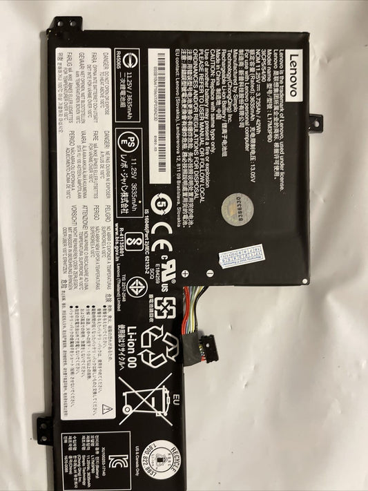 Gen Lenovo Chromebook Battery 100E 300E 500E 11.25V 3635mAh 42WHL17M3PB0 ata X7