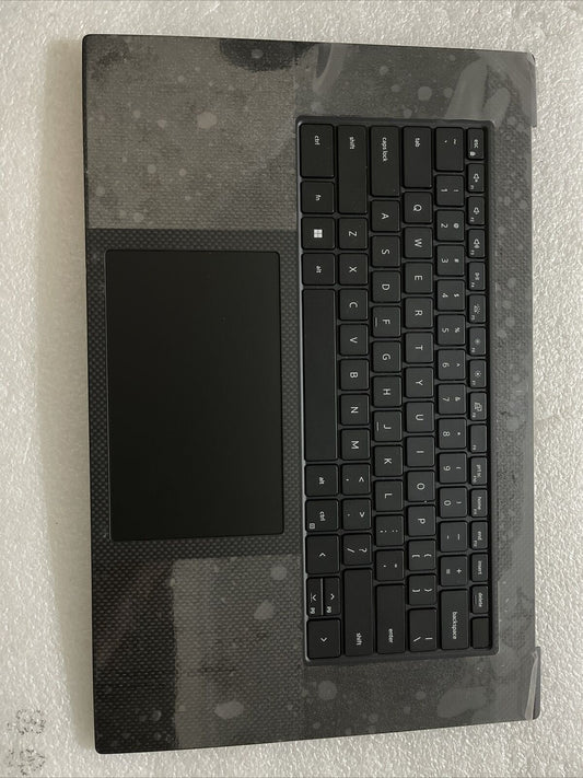 New Dell XPS 9710 Laptop Palmrest Backlit US English Keyboard Speaker KD9RF N2P3