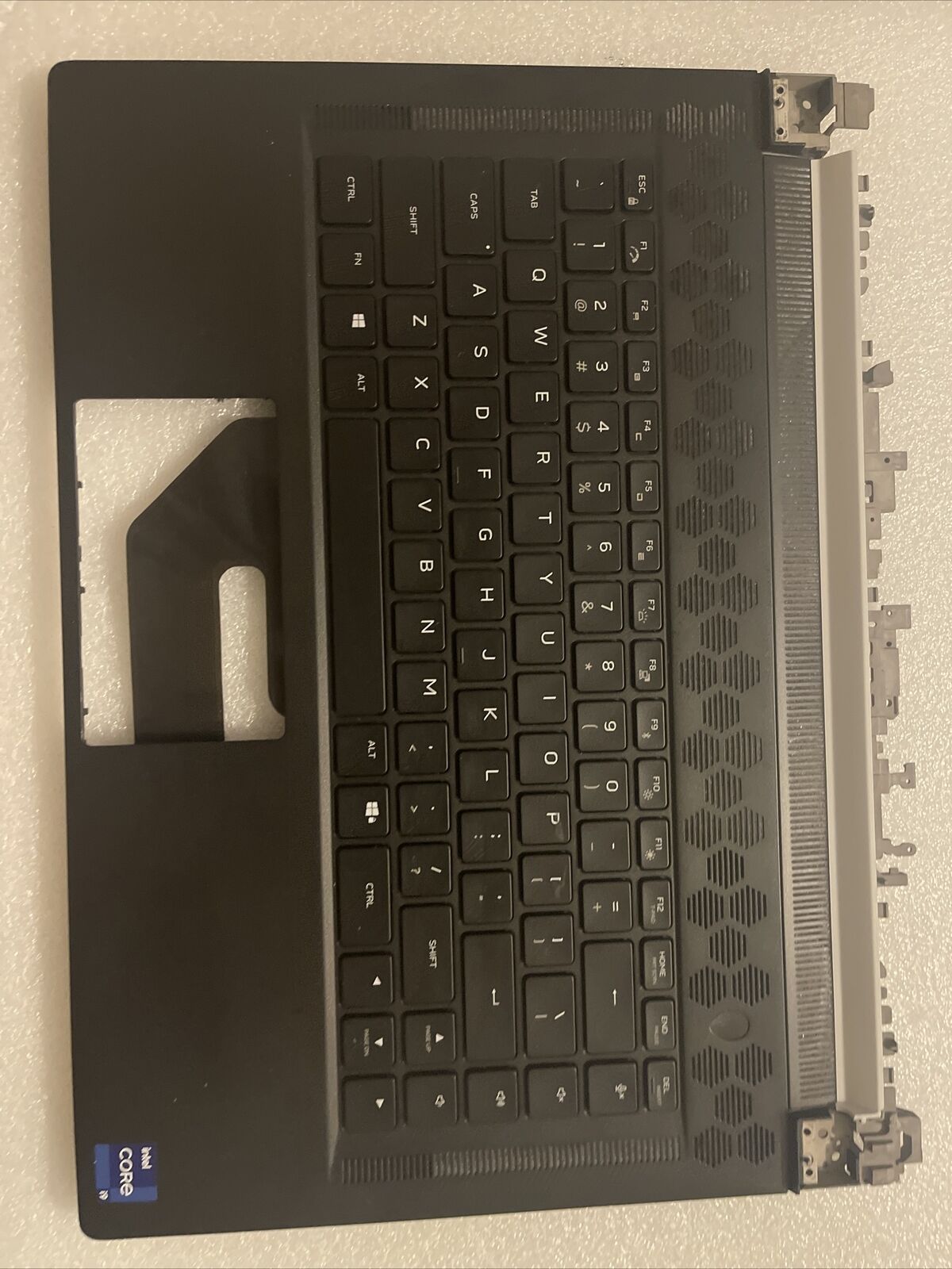 Dell Alienware x15 R1 Laptop Palmrest Touchpad US English Keyboard 0V6M0K H1P2