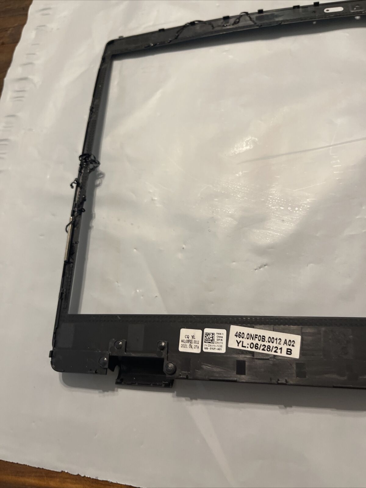 Genuine DELL Latitude 3420 E3420 Laptop B Shell Screen Frame 3NVYX 03NVYX N4