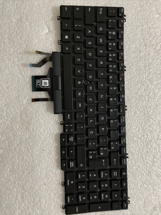 New Genuine Dell Precision 7530/7730/7740 Backlit Brazilian Keyboard  RTK4V H1K5