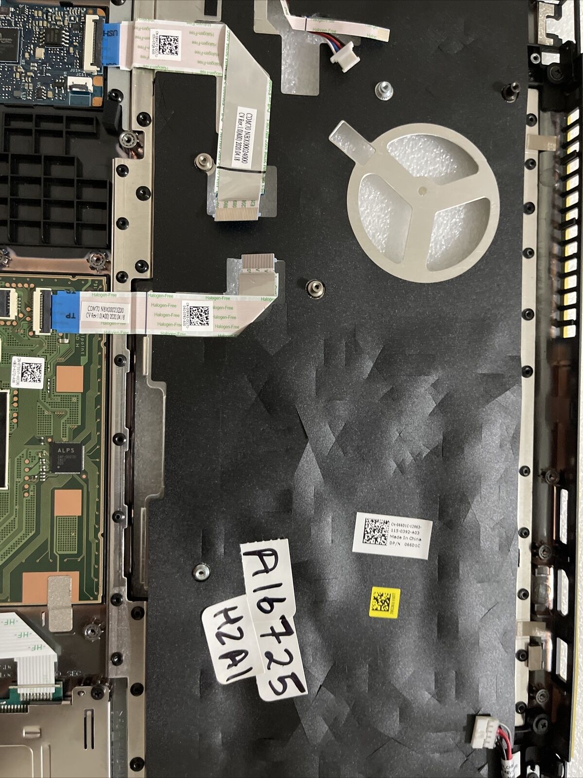 GENUINE DELL Latitude 5480 Palmrest Touchpad Dual Point 66D1C MkX2H A16725 H2 A1