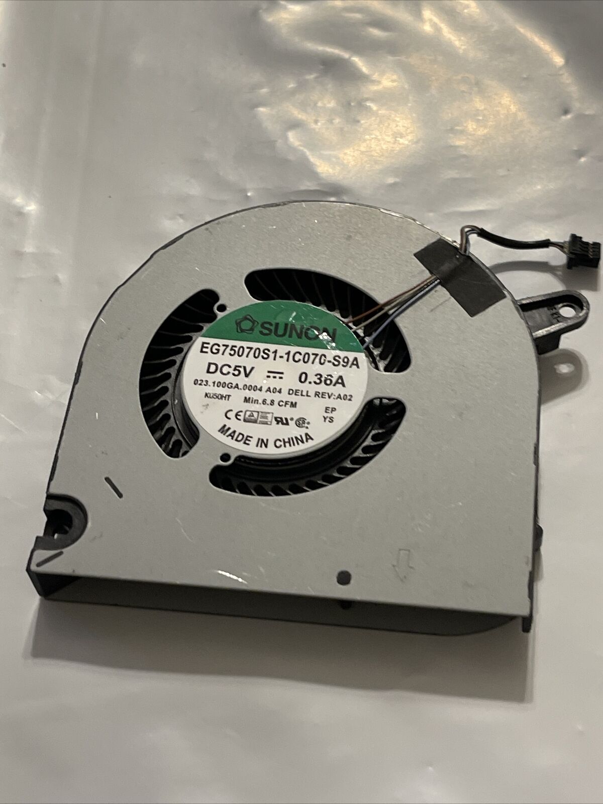 Dell G3 15 3590 Right Side GPU Side Cooling Fan - 160GM