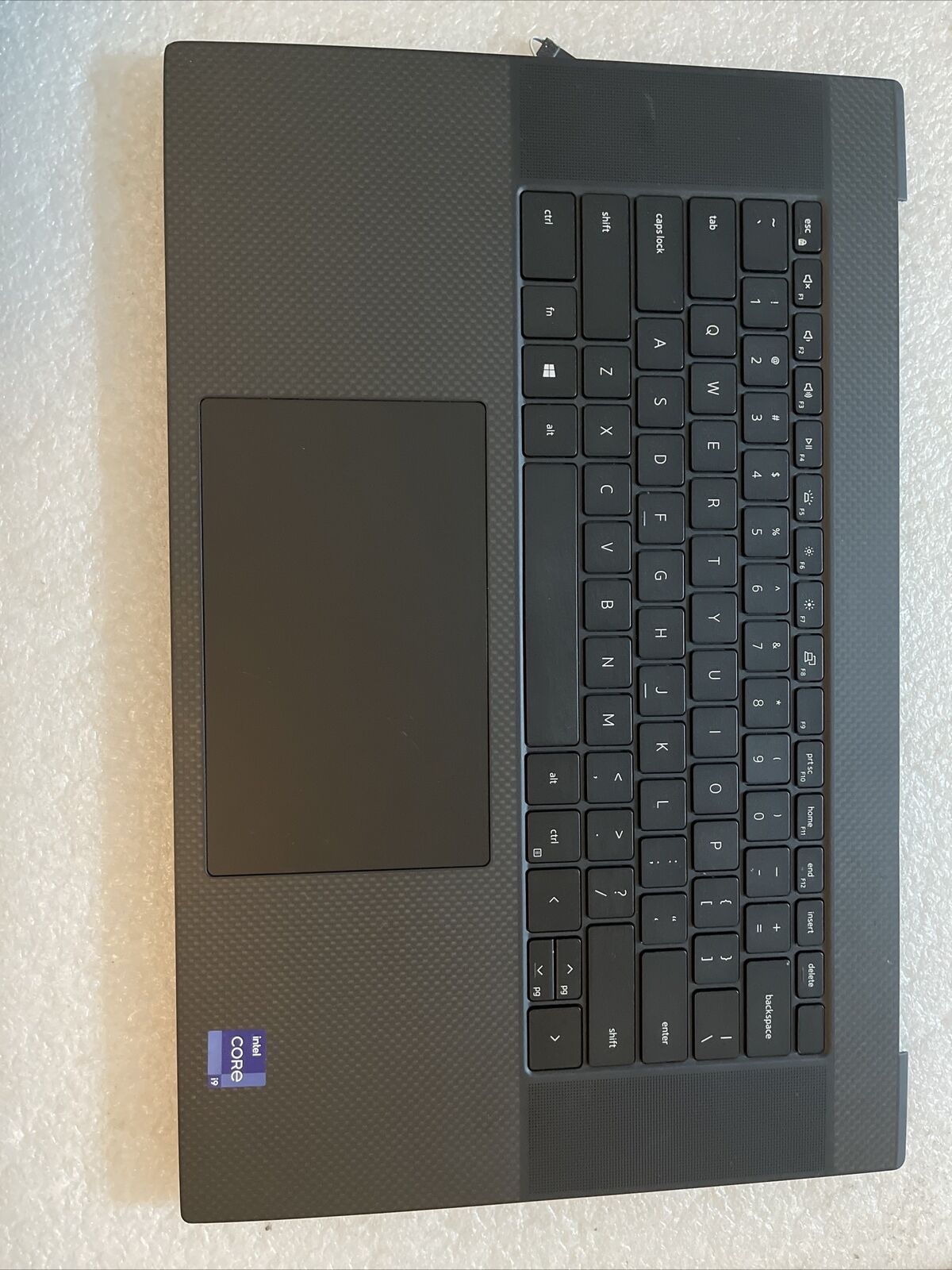 Dell XPS 9730 Laptop Palmrest Backlit US English Keyboard Speakers KD9RF S2 P5