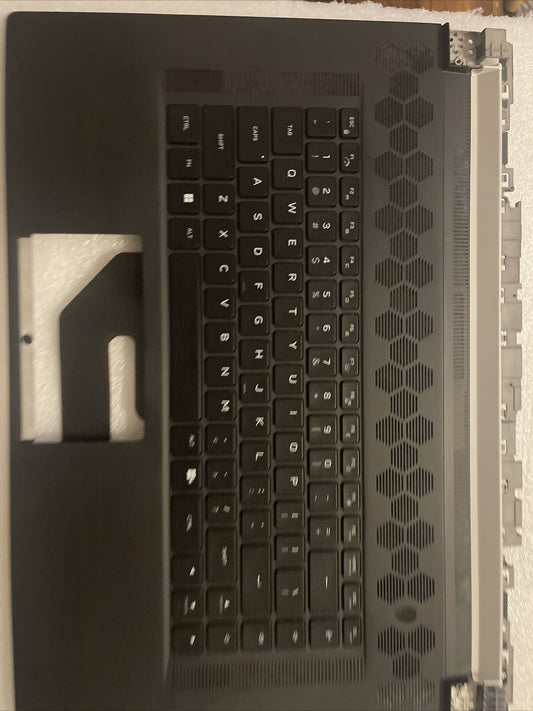 Dell Alienware x17 R2 US English Keyboard Palmrest  0346YC 346YC H1 P2