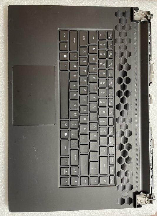 DELL ALIENWARE M17 R5 US ENGLISH KEYBOARD PALMREST TOUCHPAD  Y65XC MWYJJ AT H2