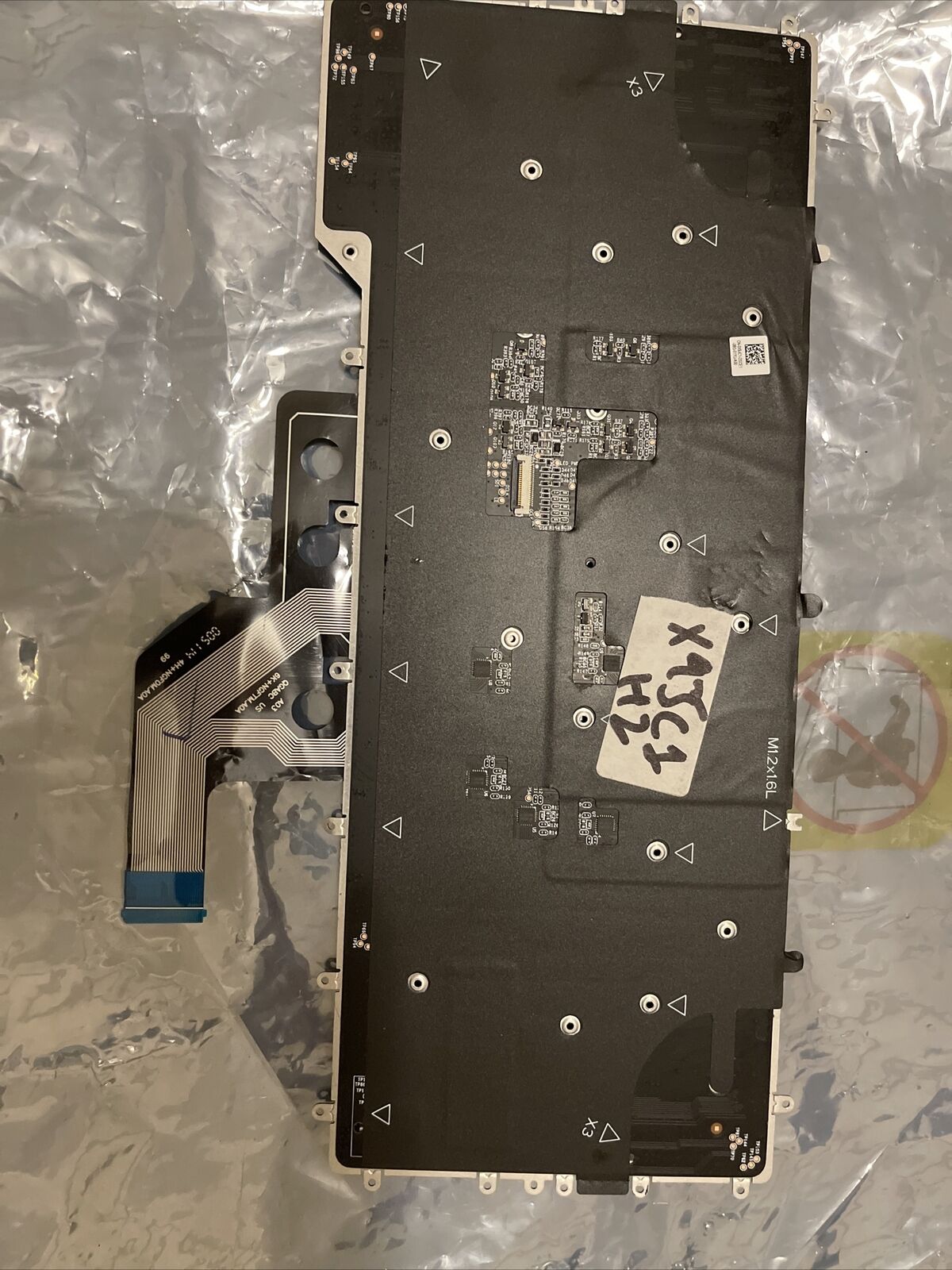 OEM Dell Alienware m15 R3 / m15 R4 White Laptop French Backlit Keyboard X9JC1 H2
