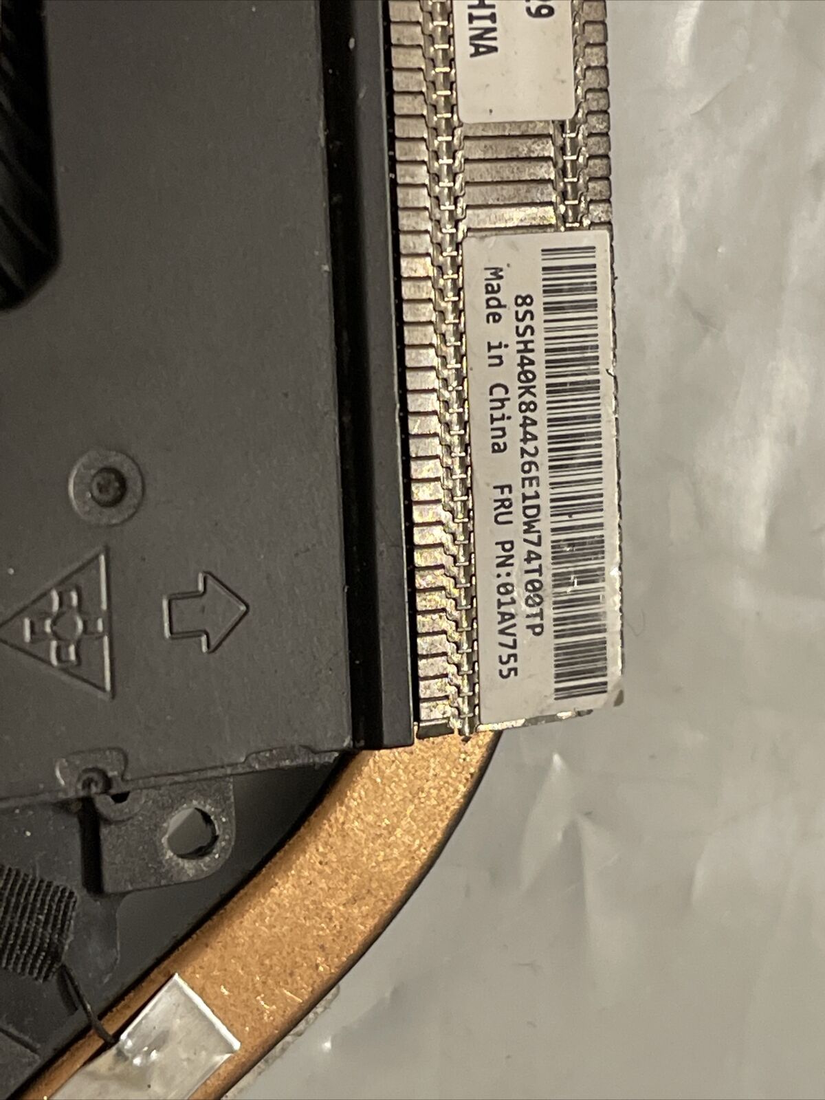 Lenovo Yoga {11e 3rd Gen} 11e 4th Gen Thermal Heat Sink Fan 01AV755 01AV754 ata