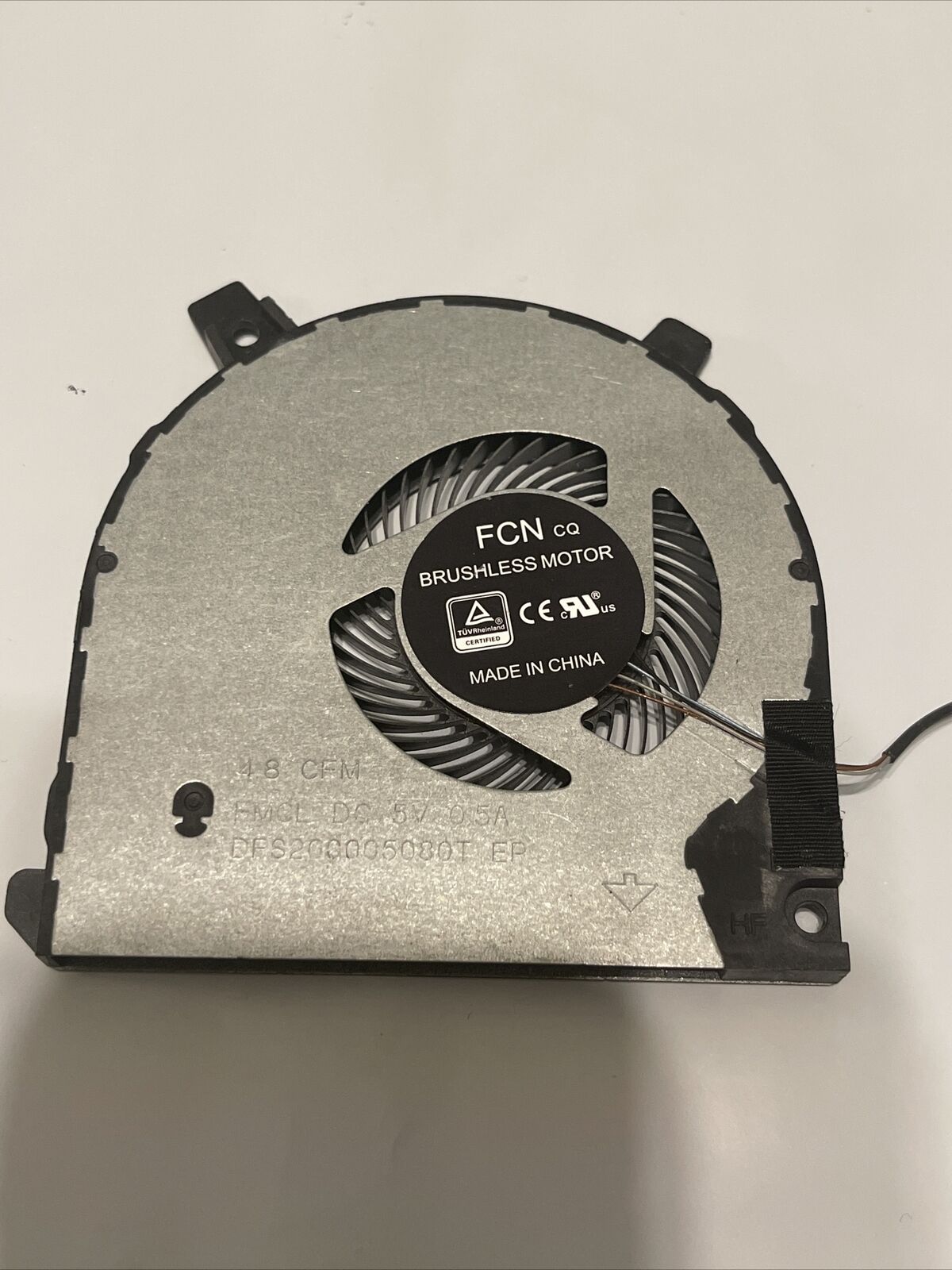 Dell Inspiron 7500 7506 i7506-5047SLV-PUS 2-in-1 Touch Cpu Cooling Fan CTCNV P2