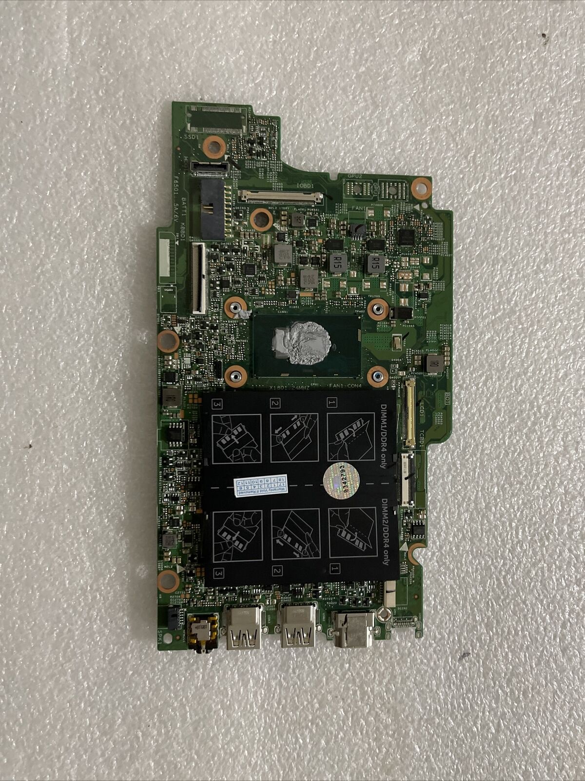 Dell Inspiron 13 5368 13.3" Intel i5-6200U 2.3GHz Motherboard YKP87 0YKP87 B7