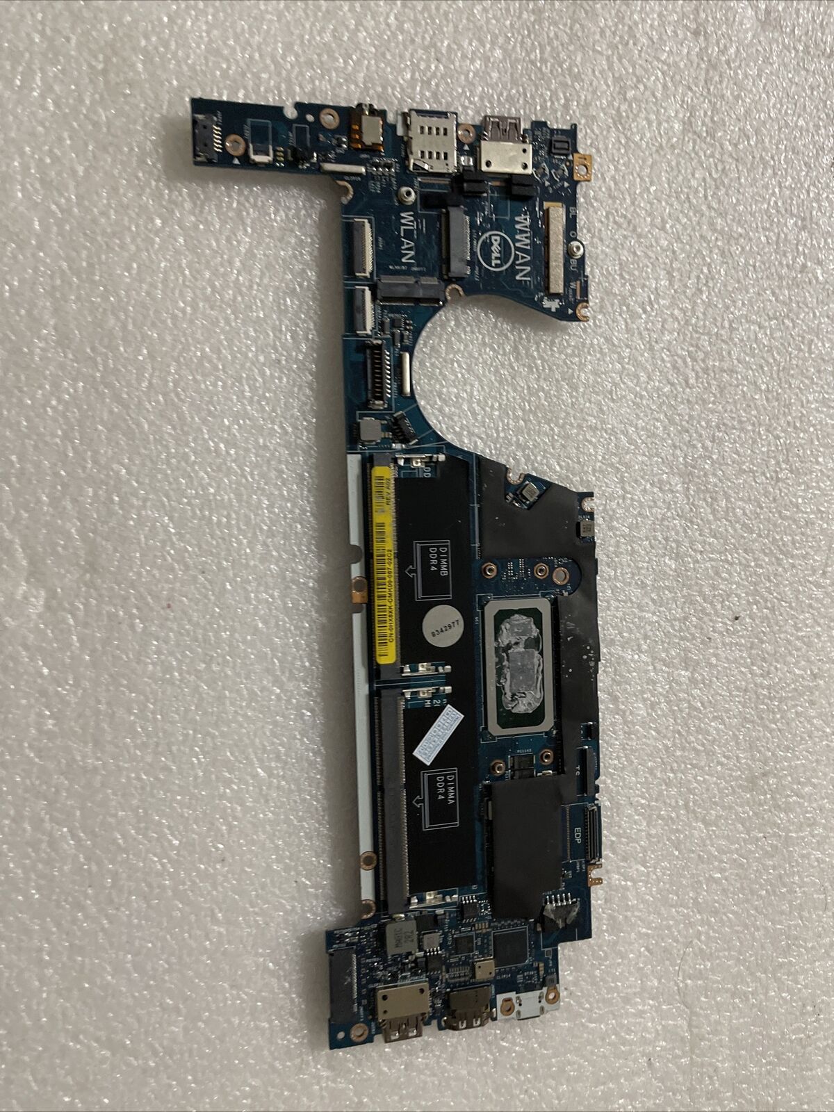 DELL LATITUDE 7300  I7-8665U CPU LAPTOP MOTHERBOARD HX8XK 0HX8XK B1