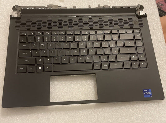 DELL ALIENWARE M15 R6 R7 LAPTOP US BACKLIT KEYBOARD PALMREST BLACK 1F2H0 SL H2