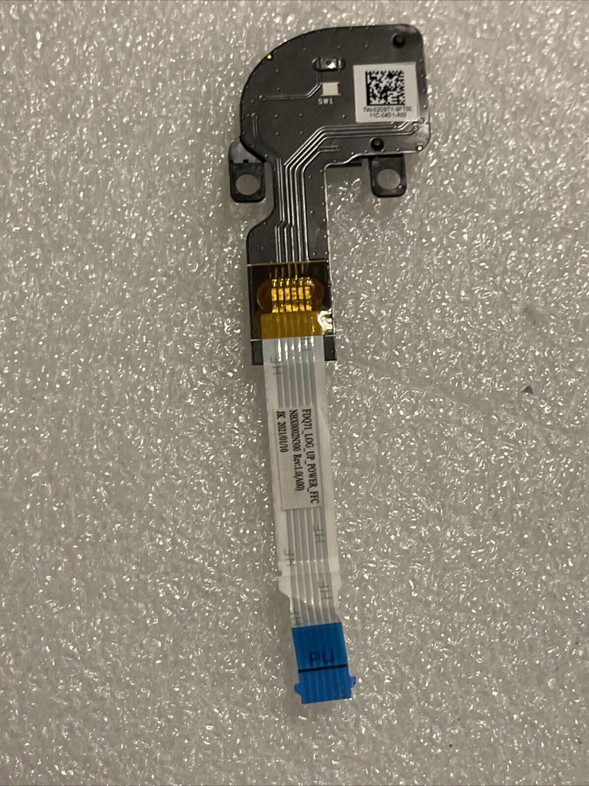 Dell Alienware m17 R3 R4 Power Button Switch Board W/ Cable 2D9TY 02D9TY B1