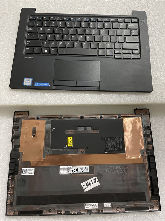 DELL LATITUDE E7370 PALMREST TOUCHPAD KEYBOARD Bottom Base 2m6wk G584V N1 P4