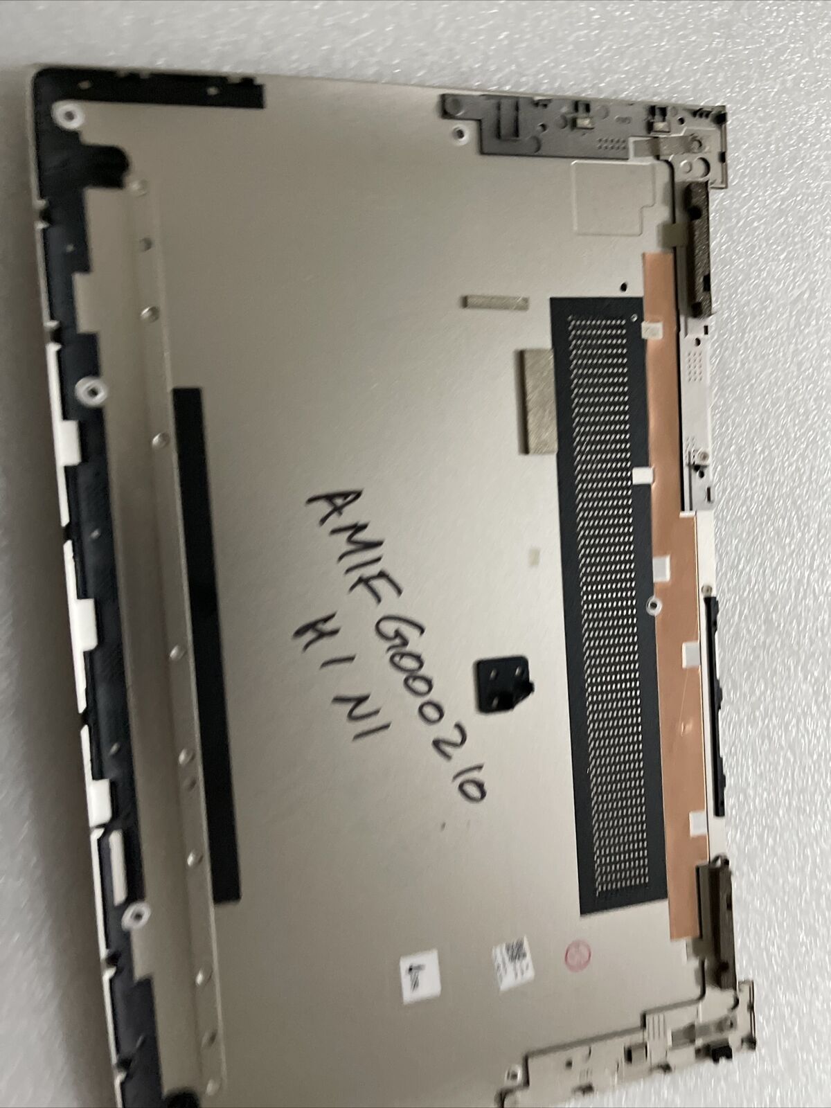 Lenovo Yoga C740-14IML Bottom Base Cover Mica AM1FG000210 H1 N1 Broken tabs Read