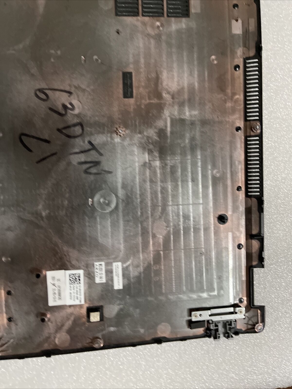 Genuine Dell Latitude 5420 E5420 Bottom Base Lower  Back Cover 063DTN 63DTN C1