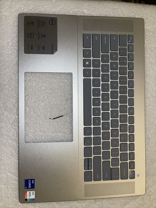 Dell Inspiron 16 5625 5620 Palmrest English Backlit Keyboard Silver 0HJ5PC NF P7