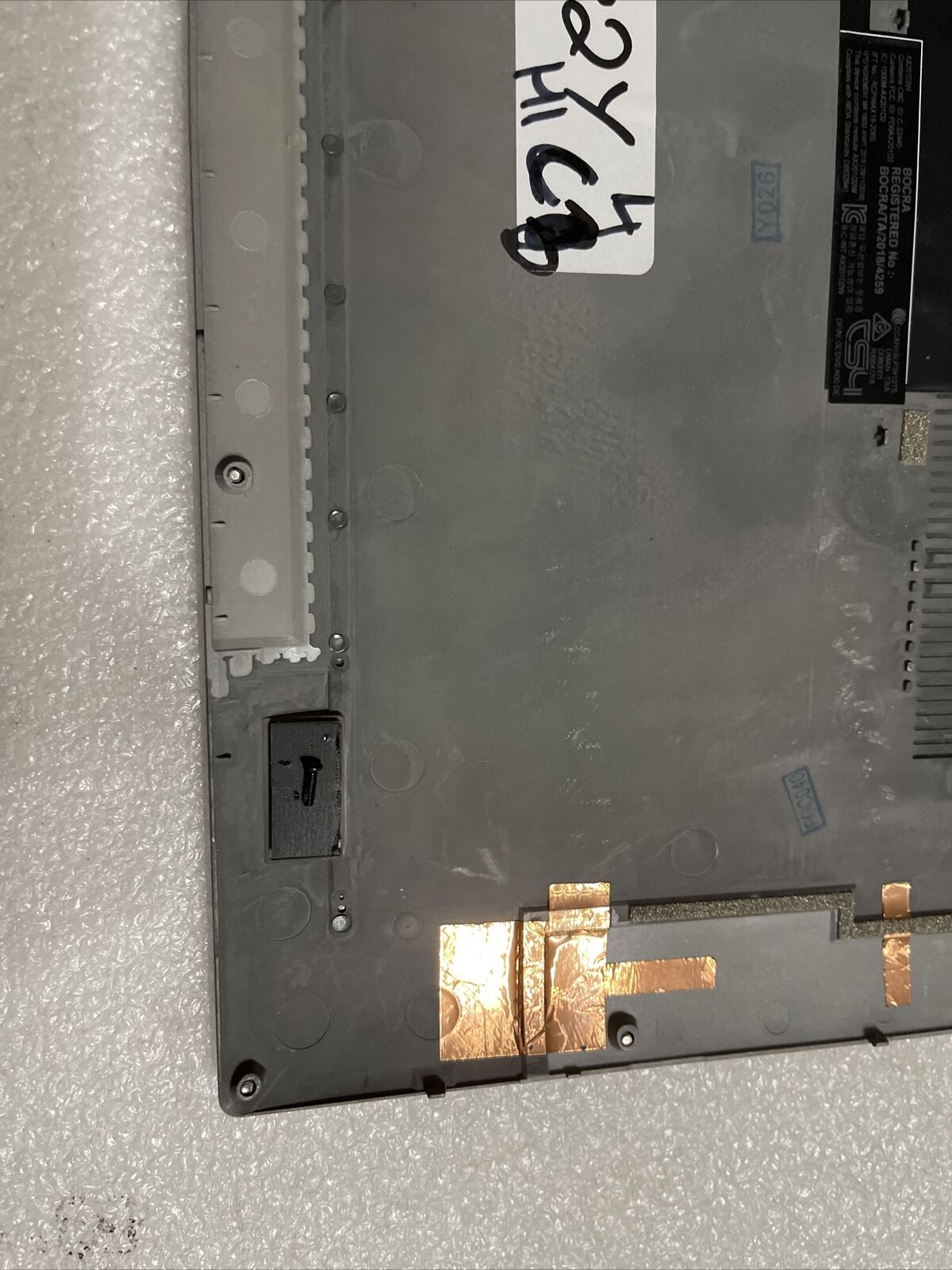 Genuine Dell Latitude 9510 E9510 Bottom Cover Lower Case 086P2Y 86P2Y C3