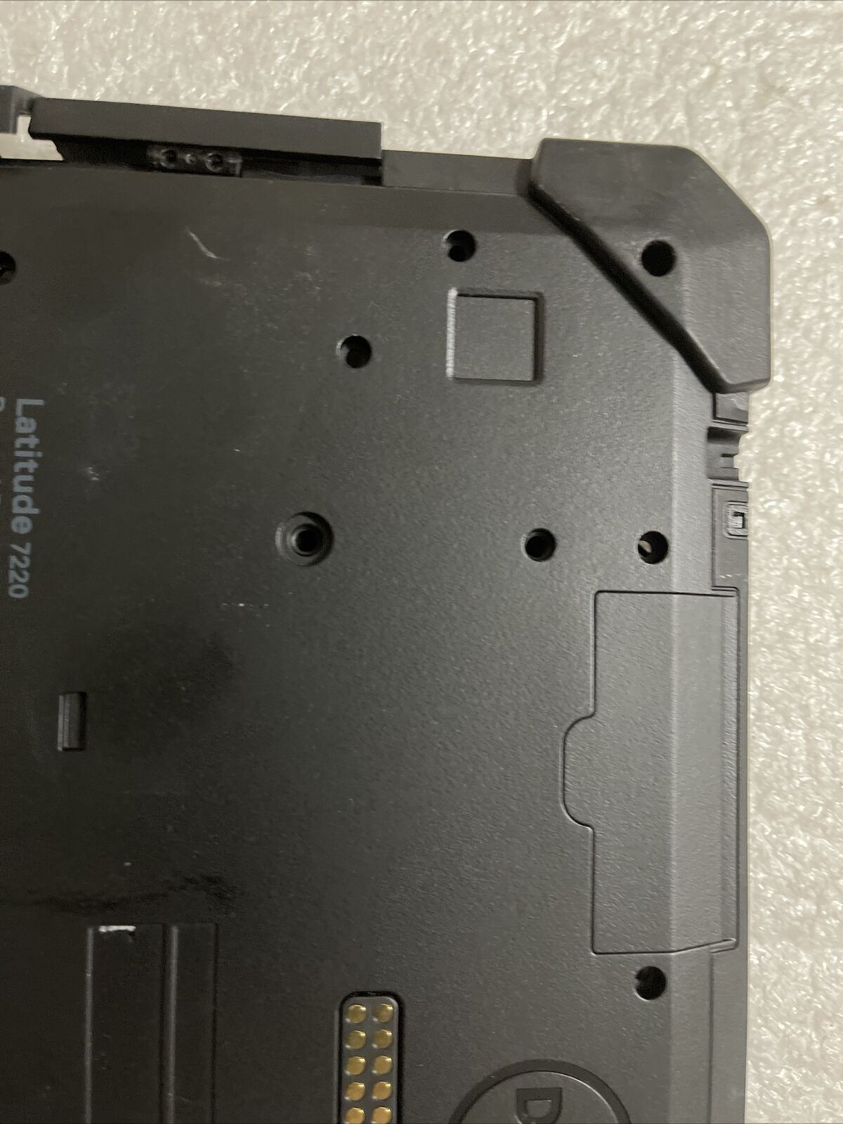 Dell Latitude 7220 Rugged Extreme Tablet Bottom Cover Extras DWCGW X8JMD NT K1