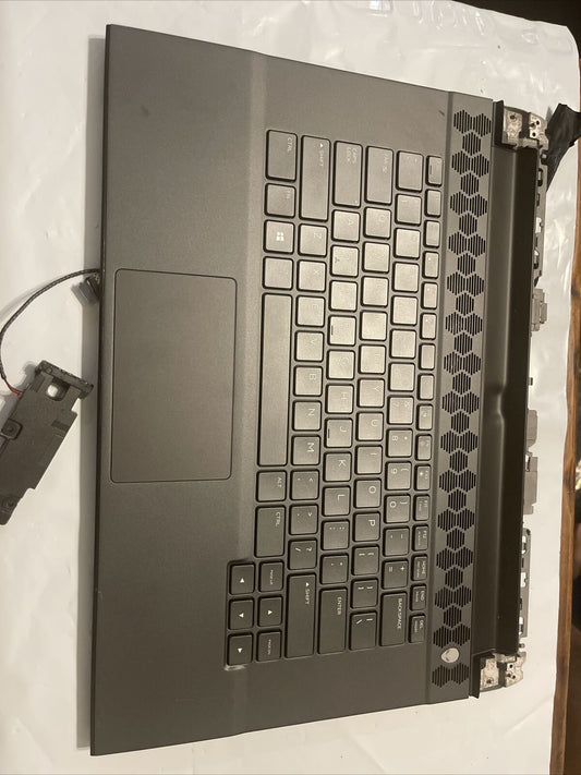 Dell Palmrest Keyboard Alienware15 M15 R3 Speakers/ extras 3DYGJ 03DYGJ P7 T3