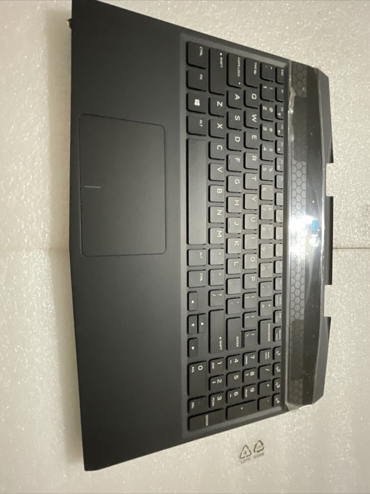 Dell Alienware M15 15.6" Laptop Palmrest Touchpad Keyboard Speakers VNPDJ H2 T1