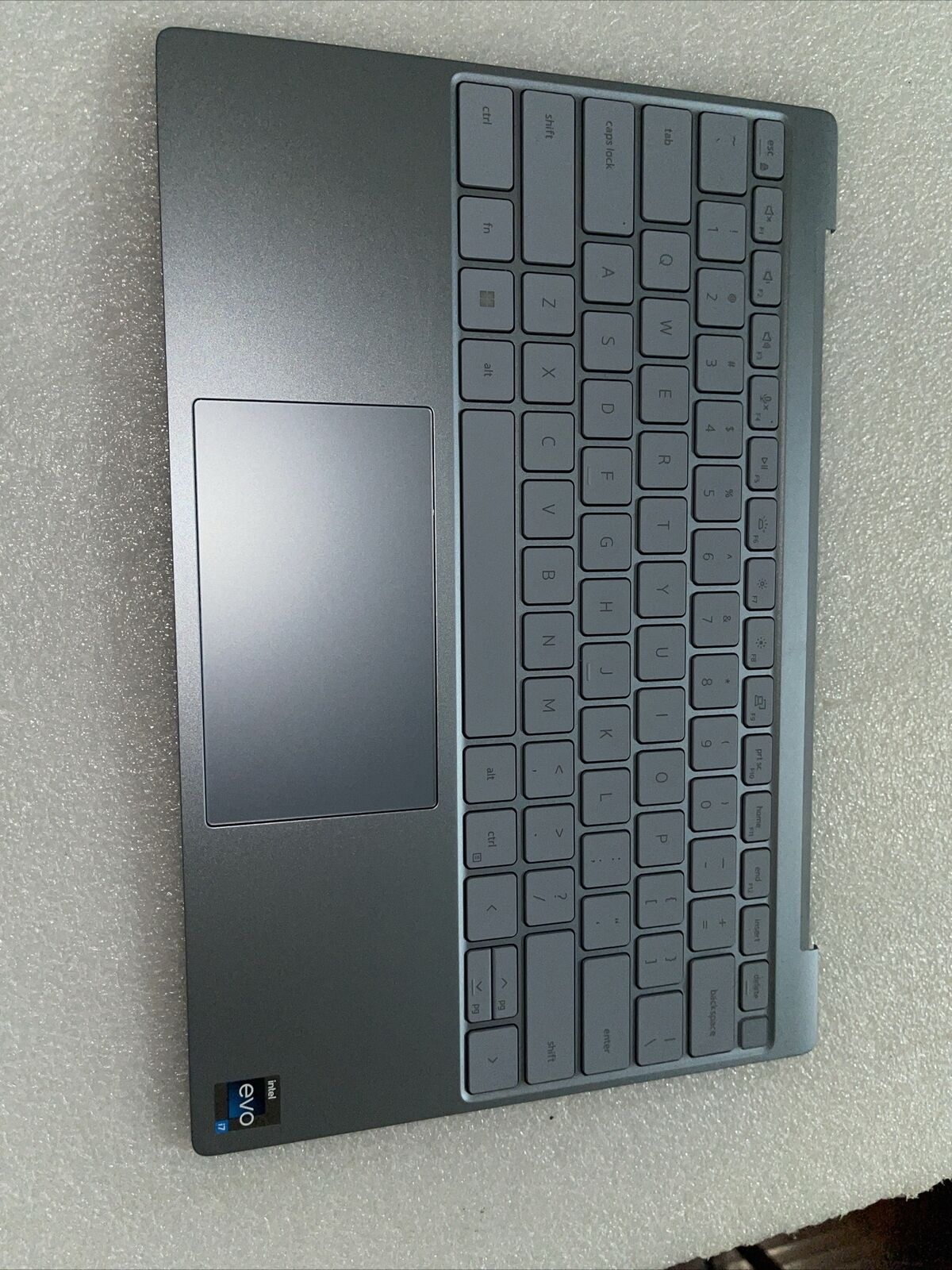 Dell XPS 9315 Laptop Palmrest Touchpad US Keyboard Speakers Sky Blue TKH4F N2P9