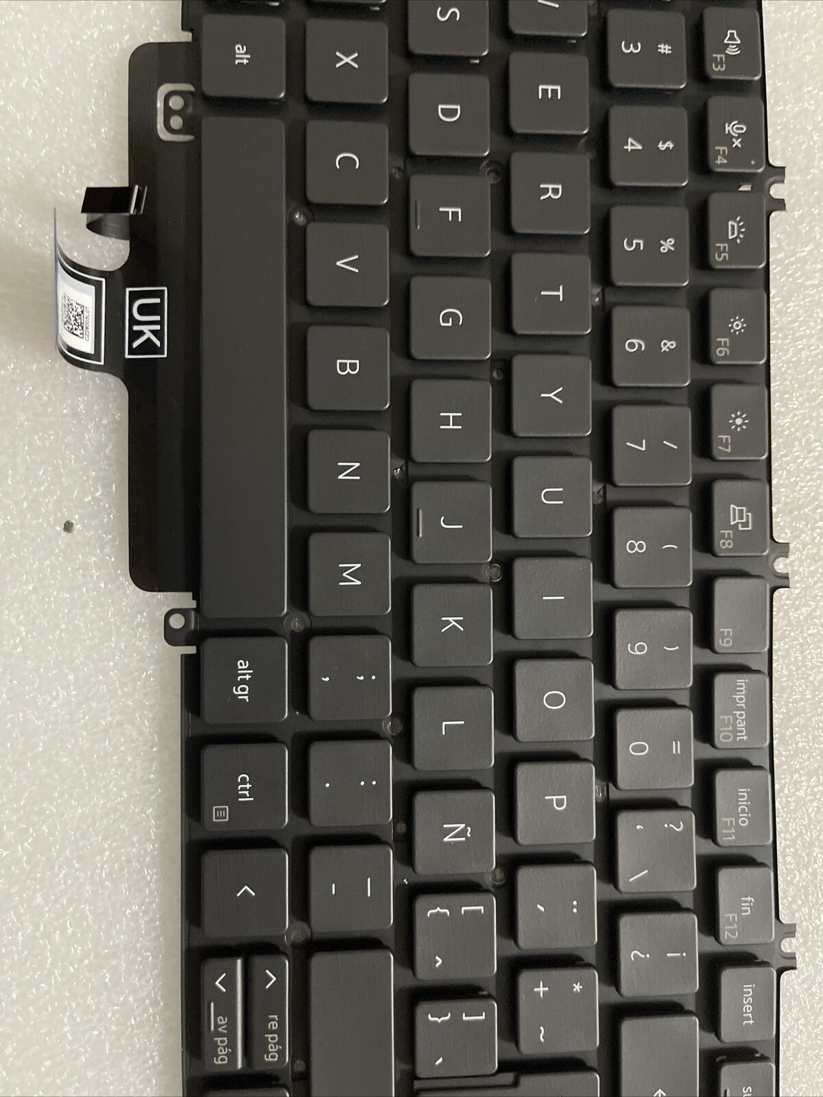 Dell Latitude 5520 5521 Precision 3570 3560 Backlit Spanish Keyboard VVFVY V8TK8