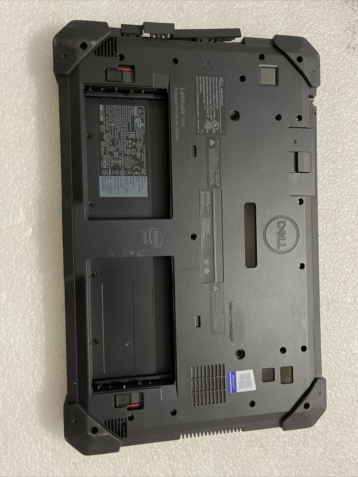 Dell OEM Latitude 7212 Rugged Tablet Laptop Bottom Base GHGX9 1GV90 H4 K1