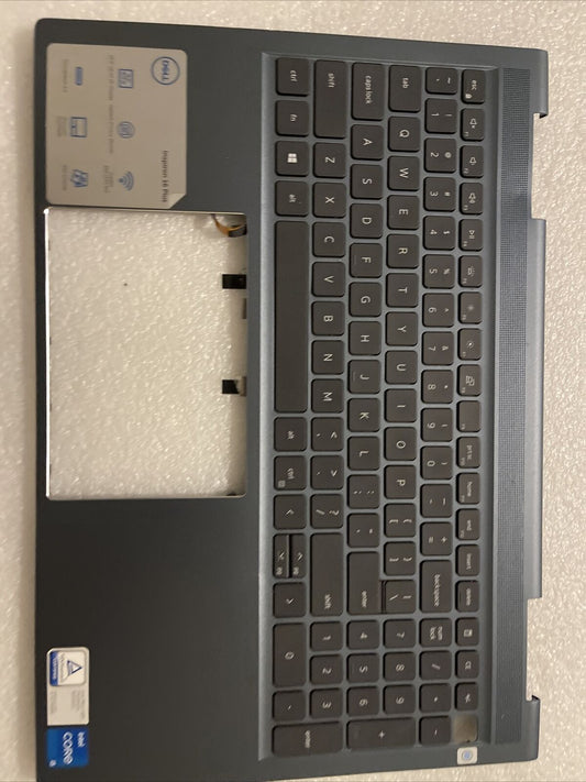 Dell Inspiron 16 Plus 7610 Laptop Palmrest US/EN Keyboard 0YRKJM  H1 P7 Dented