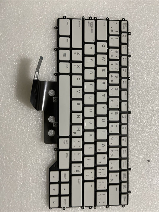 French English - Alienware m15 R2 Backlit Laptop Keyboard 4mctd 04mctd H1 B4
