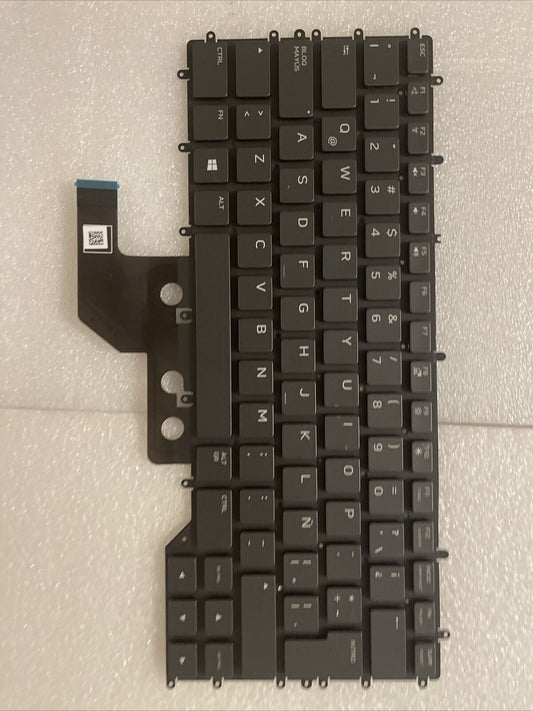 Dell ALIENWARE M15 R2 M15 R3 P87F RGB Backlit Spanish Keyboard 800DR D1H1 B4