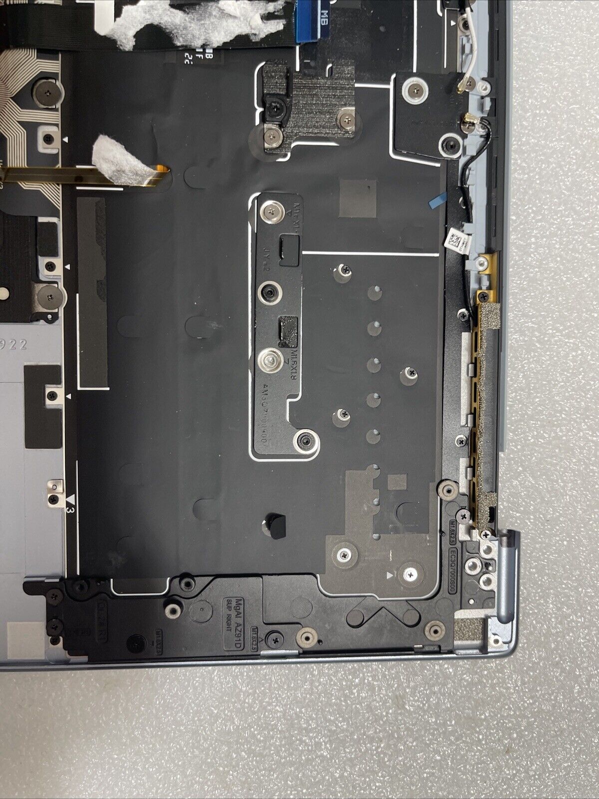 Dell XPS 9315 Laptop Palmrest Touchpad US Keyboard  Sky Blue TKH4F 0TKH4F CT P9