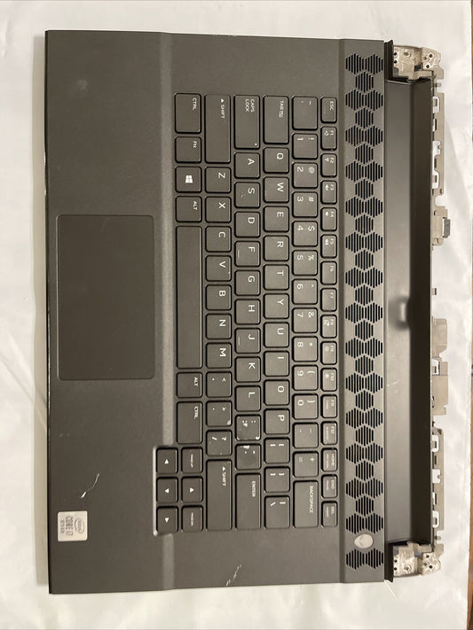 Dell ALienware  M15 R3 Laptop Palmrest US Keyboard Touchpad Speakers 03DYGJ H1P8