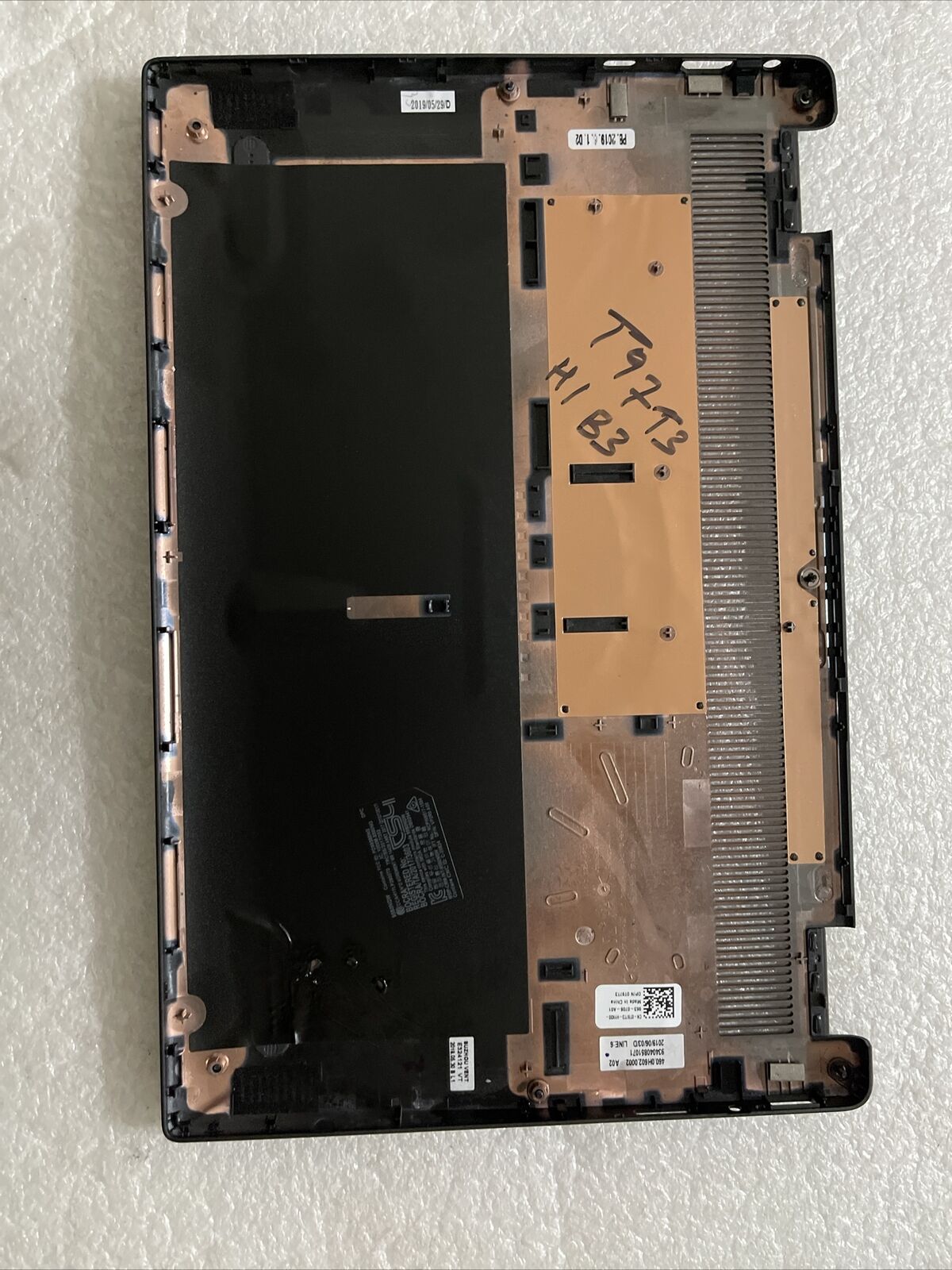 Genuine Dell Latitude 3301 Laptop Bottom Base Cover  T97T3 T97T3 H1 B3 Grade A