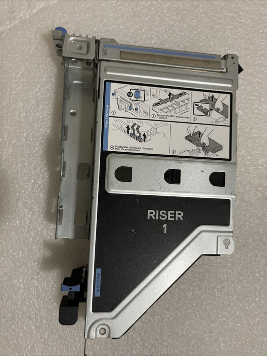 DELL POWEREDGE R750 RISERCARD 1 AND BRACKET P/N: 6053B1677501 2XTTT 02XTTT  K2