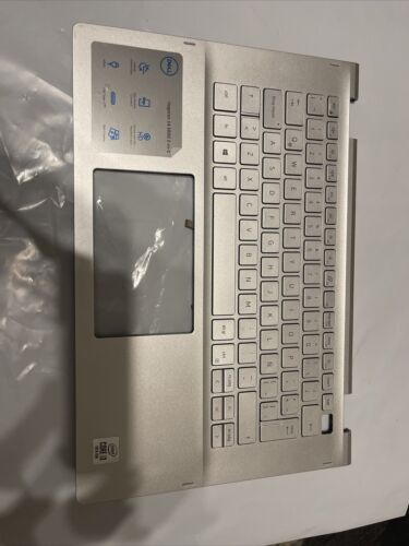 Genuine Dell Inspiron 14 5000 2-in-1 Palmrest Spanish BKL Keyboard HUD04 NWXT3