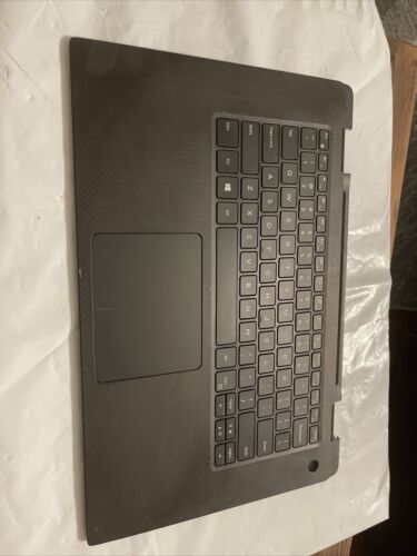 OEM Dell XPS 9575 Palmrest Touchpad US Backlit Keyboard Assembly P/N M9W9K B2 T2