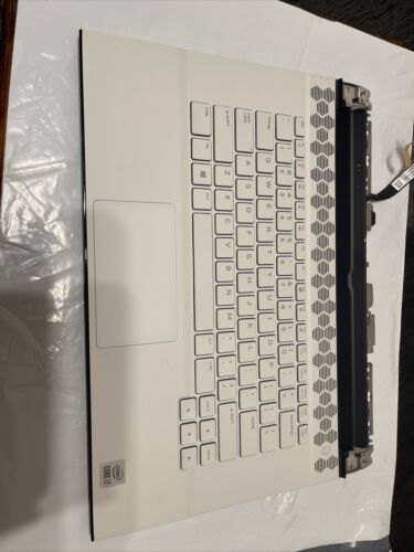 Dell Alienware M15 R3 Upper Case PalmrestKeyboard Cover White CX9G8 0CX9G8 P8 T1