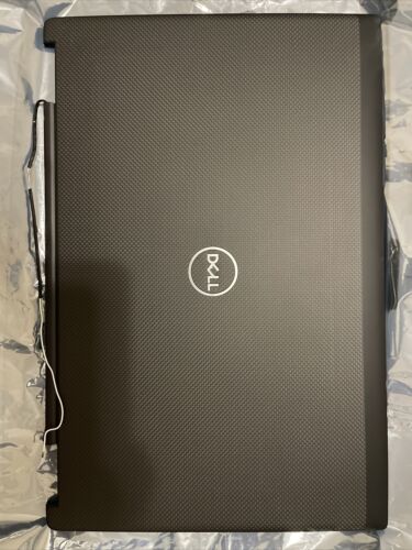 Genuine Dell Precision 7730 Laptop LCD Back Cover With Hinges  9684V Grade A B9
