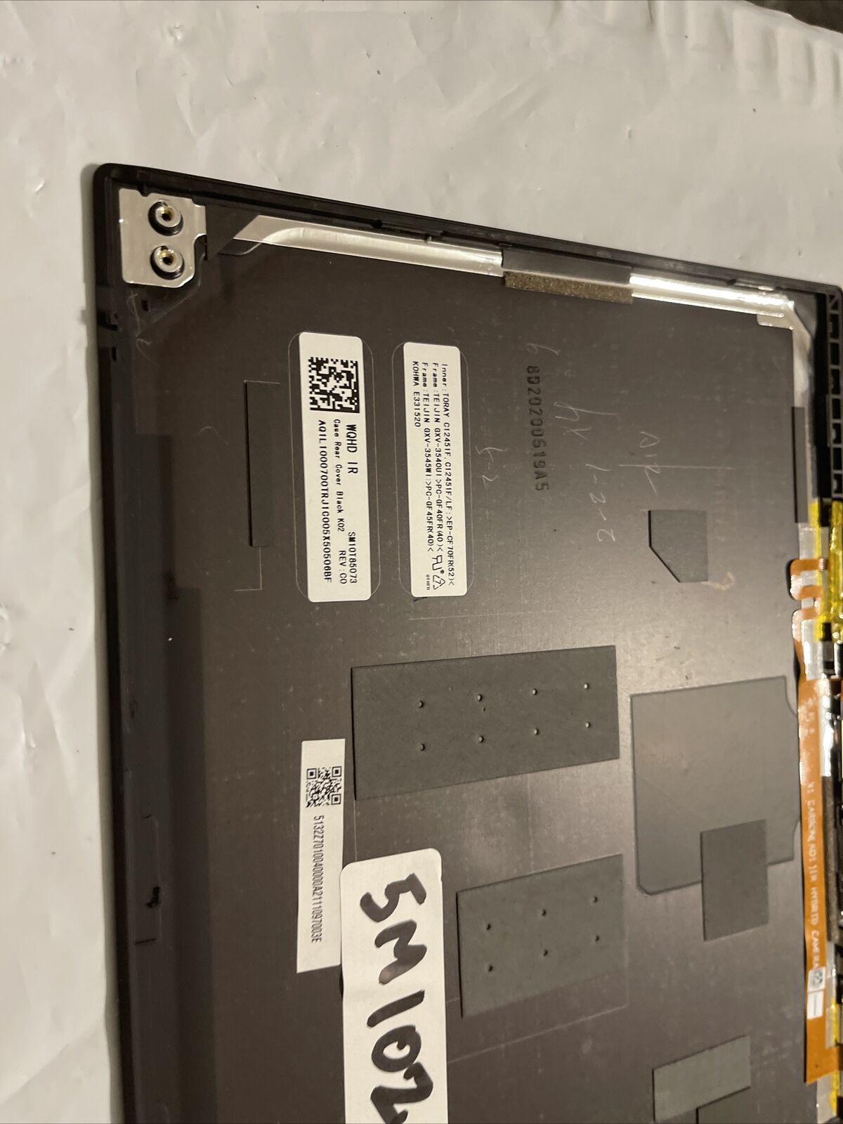 Lenovo ThinkPad X1 Carbon 8th Gen 2020 LCD Back Cover Rear Lid 5M10Z27420 Ata D4