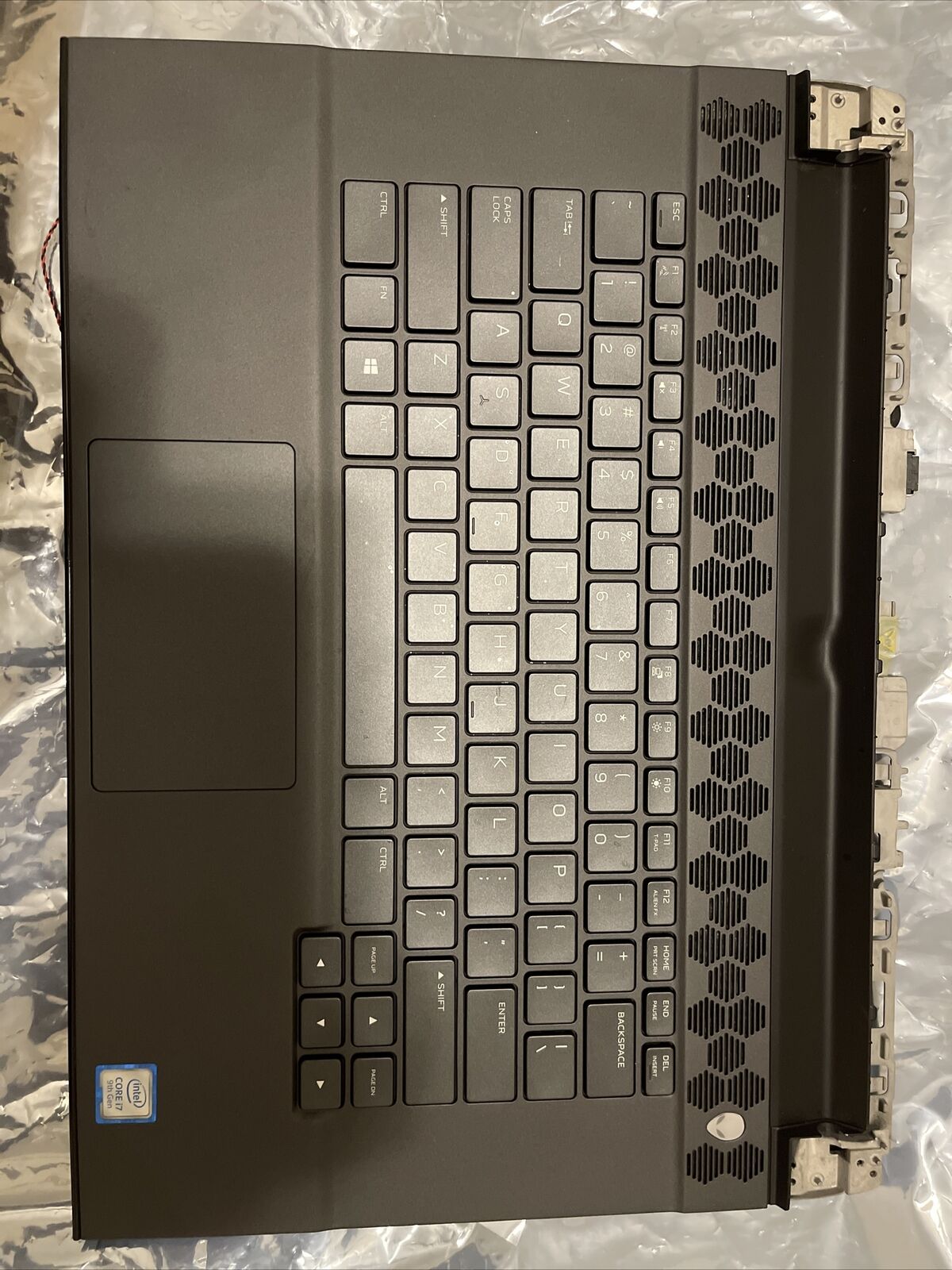 Dell Alienware M15 R2 Palmrest KEYBOARD TOUCHPAD Assembly Grade A 3Y4P9 H2 P2