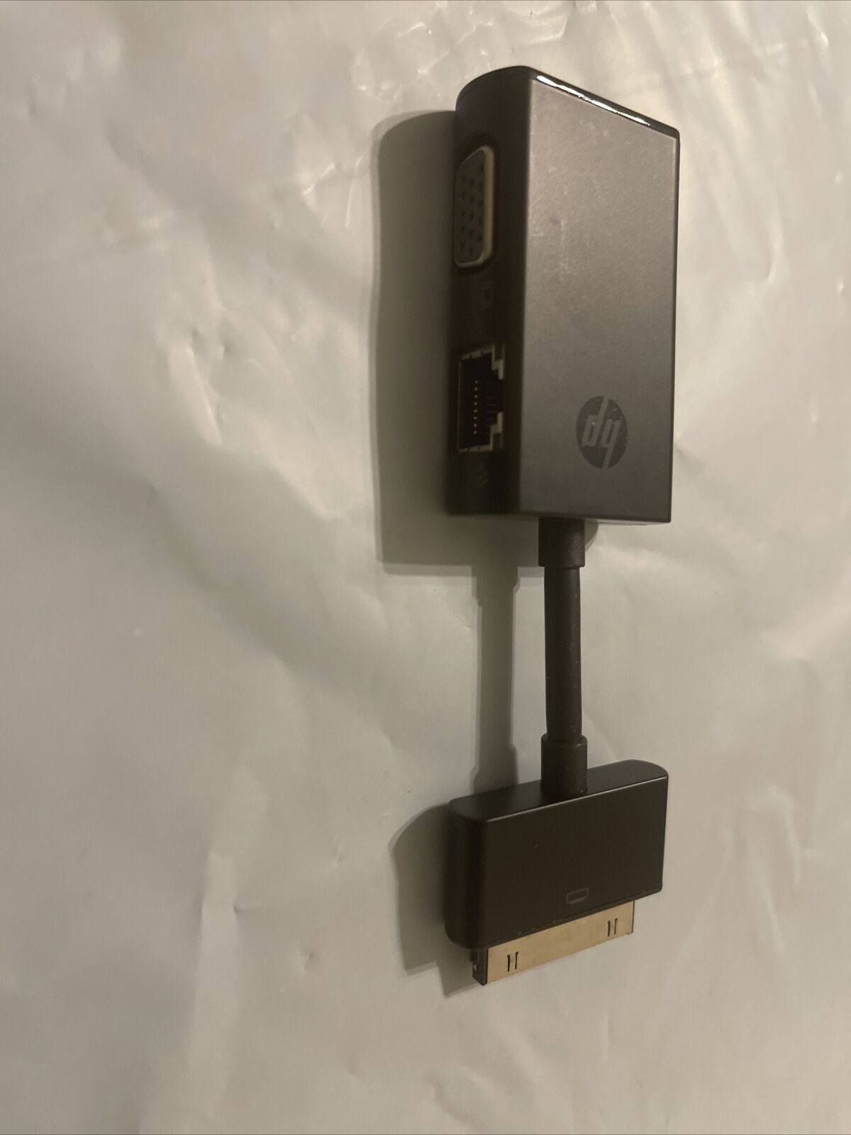 HP Dock Connector to Ethernet/VGA Adapter HSTNN-F03D, 767076-001, 797848-001 ata