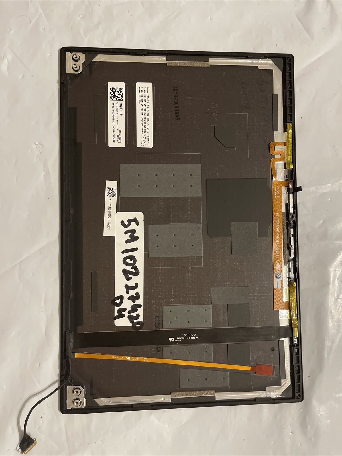 Lenovo ThinkPad X1 Carbon 8th Gen 2020 LCD Back Cover Rear Lid 5M10Z27420 Ata D4