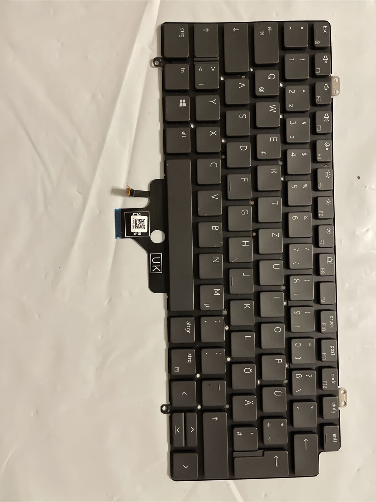 DELL LATITUDE 7410 German QWERTZ Backlit Keyboard KWNC7 0KWNC7