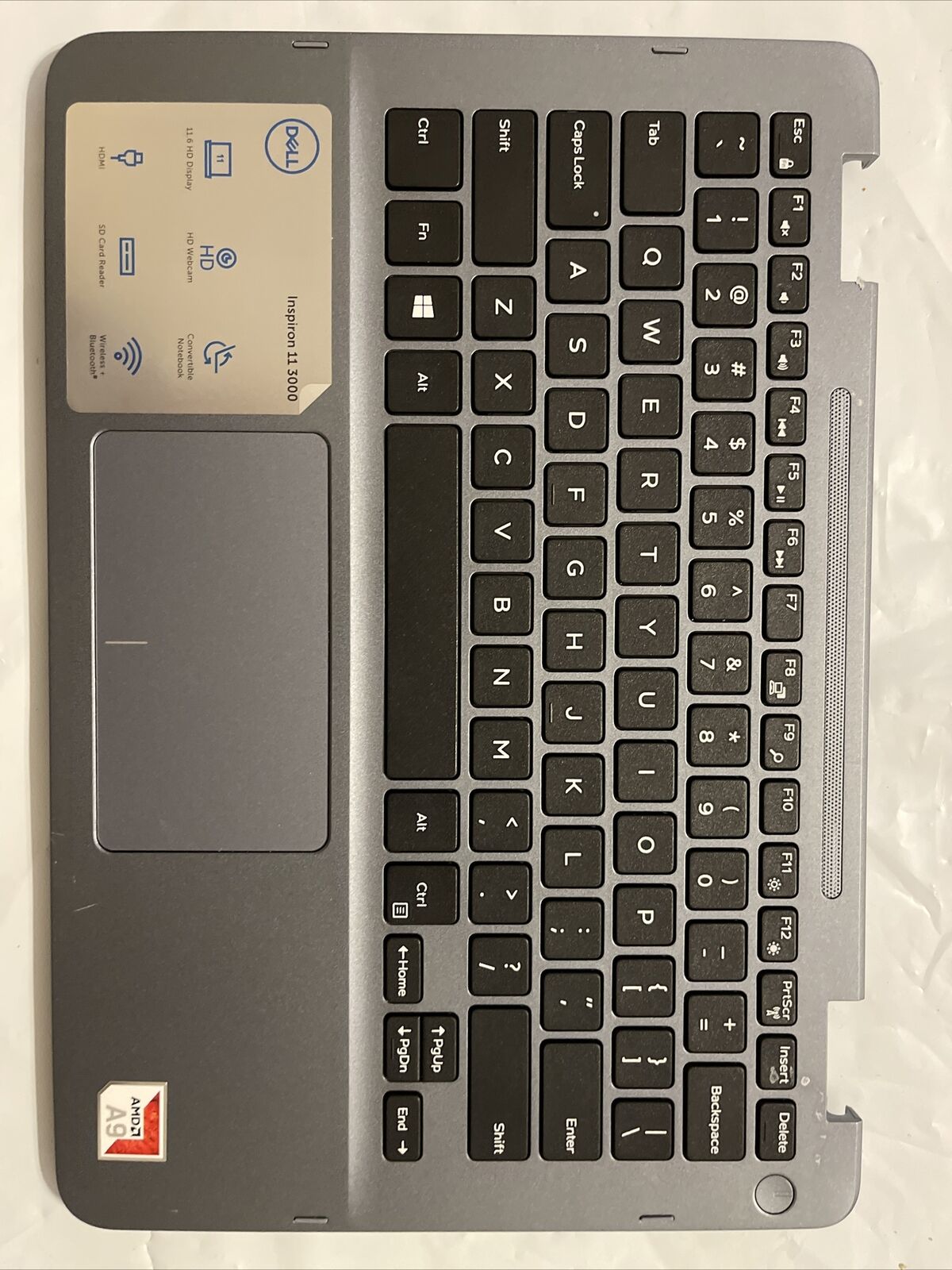 Genuine Dell Inspiron 11 3000 LCD Palmrest Touchpad US Keyboard W AudioUsb NMFW3