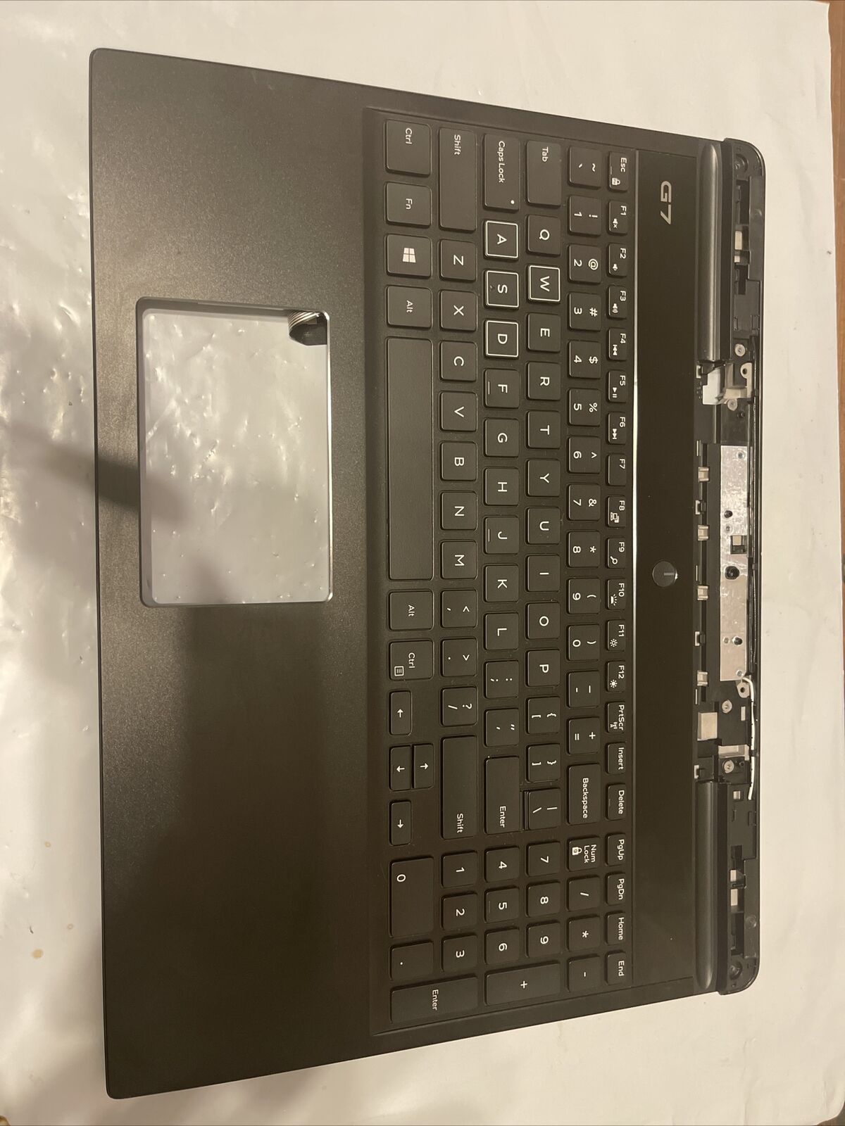 Genuine Dell G7 15  15.6" Laptop Palmrest  Keyboard Assembly V27HW 0V27HW HU P6