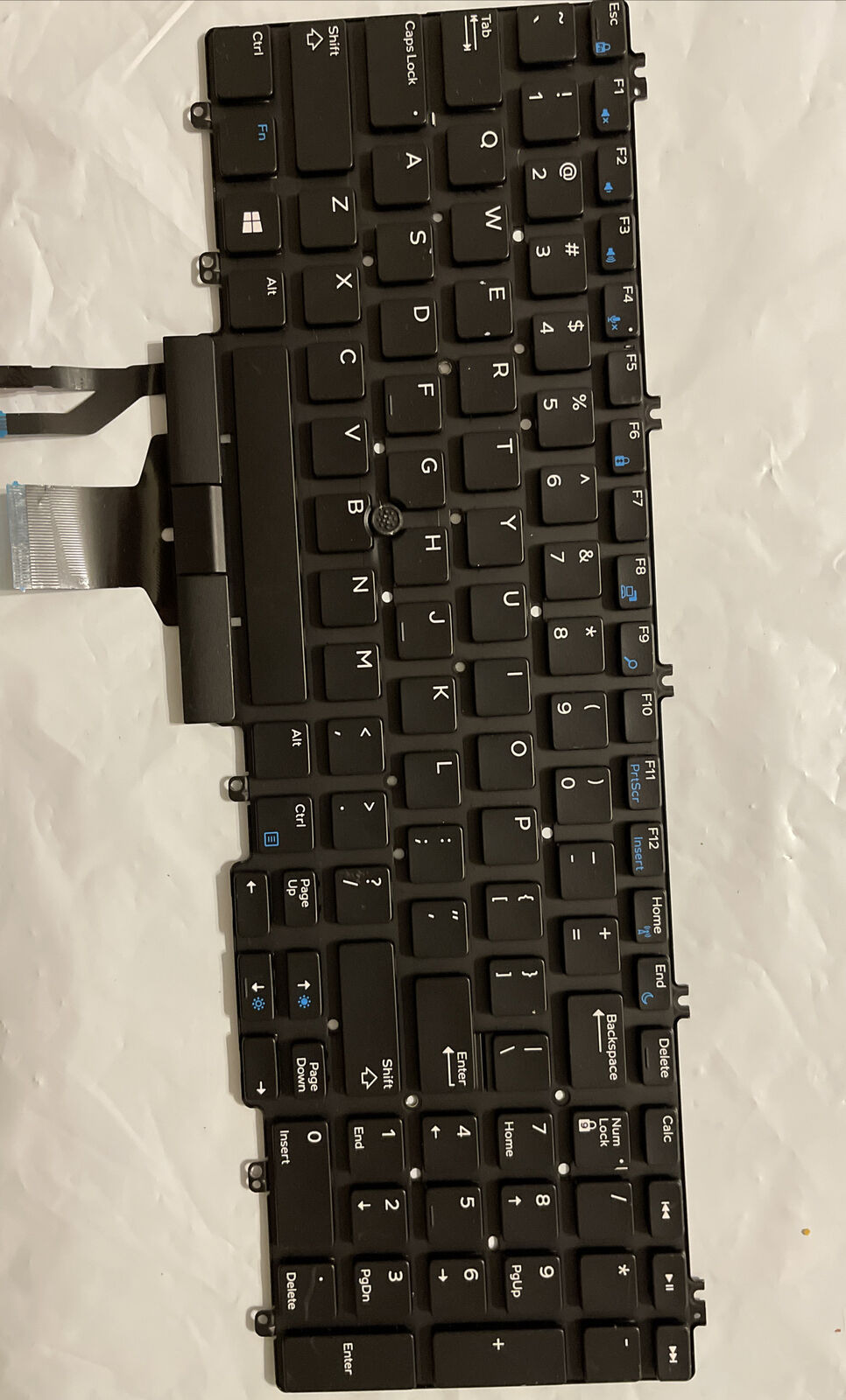 Dell Precision 7530 7540 7730 7740 Non-Backlit Laptop Keyboard 0NMVF 00NMBF