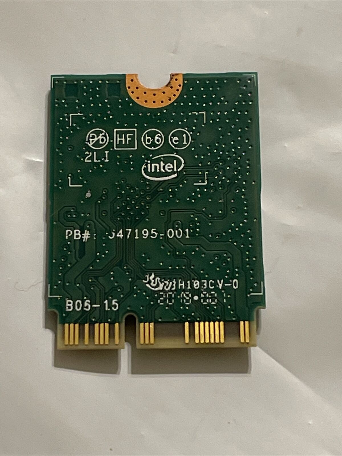Dell Intel Wireless-AC 9560 WLAN WiFi 802.11ac Btooth 5.0 M.2 Card VHXRR 0VHXRR